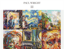 Tablet Screenshot of paul-wright.com